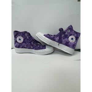Converse Chuck 70 High x Golf Le Fleur Quilted Velvet Tillandsia Purple